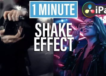 Quick Camera Shake Effect in DaVinci Resolve for iPad