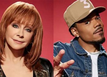 The Voice coaches Reba McEntire and Chance the Rapper