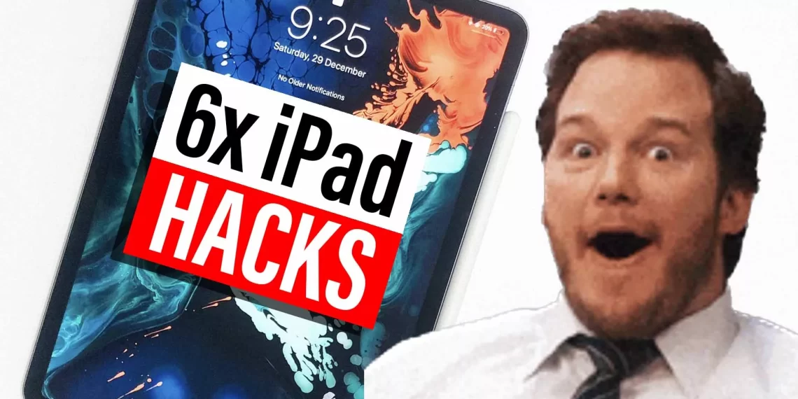 TOP 6 iPad HACKS 🤯 in 40 Seconds